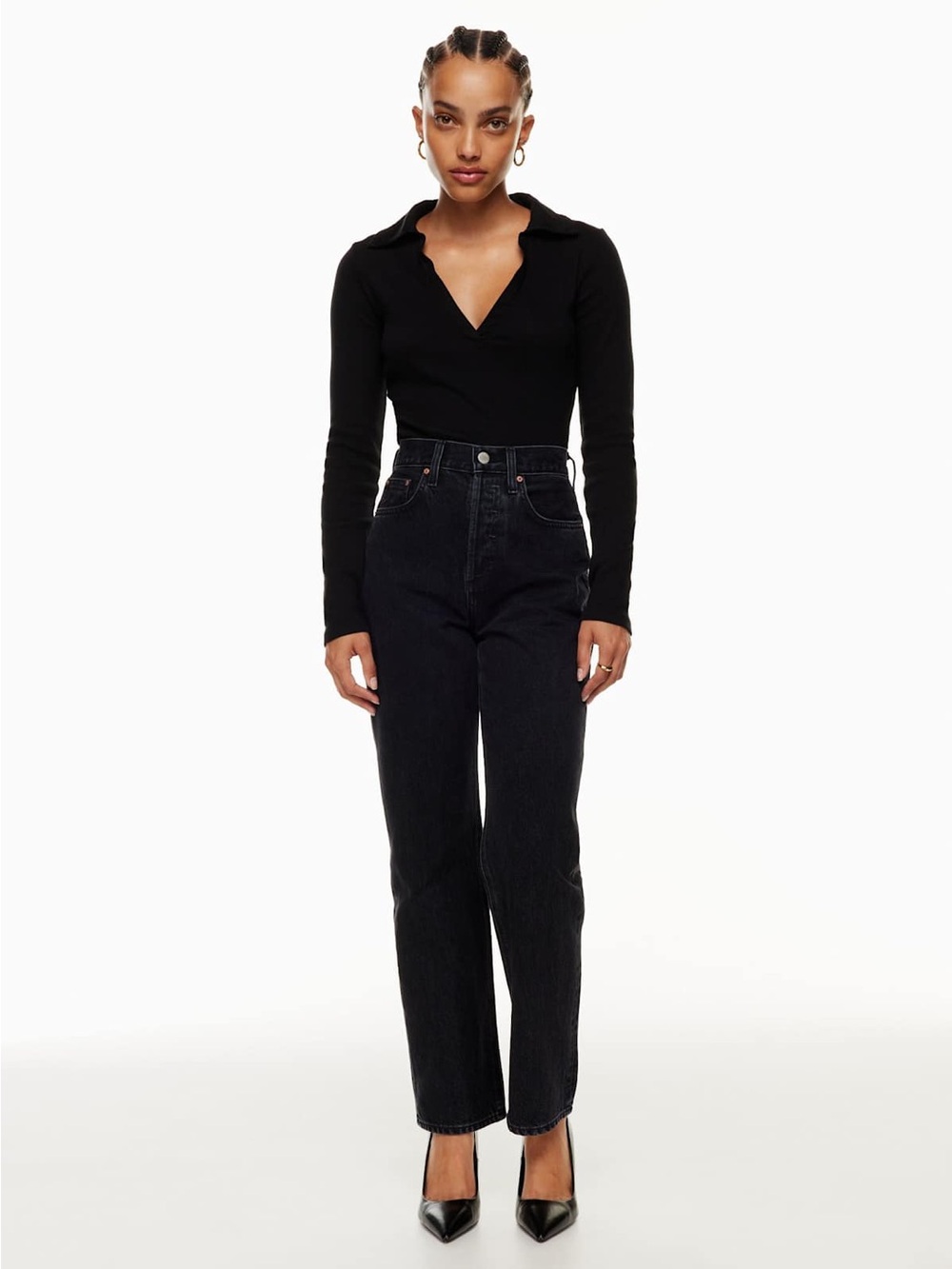 Aritzia Denim Forum The '90s Joni High Rise Loose